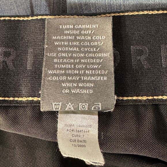 Torrid SZ 22 Crop Bombshell Skinny Jeans Stretch Hi-Rise Distressed Zip-Fly Blue - Picture 9 of 9